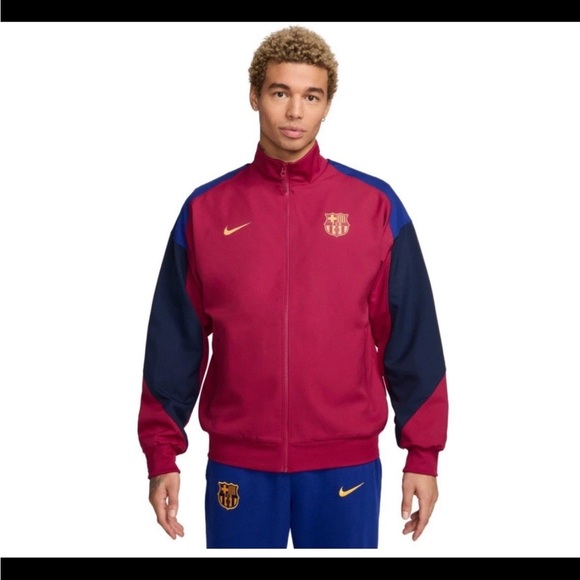 Nike Other - Nike FC Barcelona DRI-FIT Strike Anthem Jacket Men Size XXL FJ5427-620